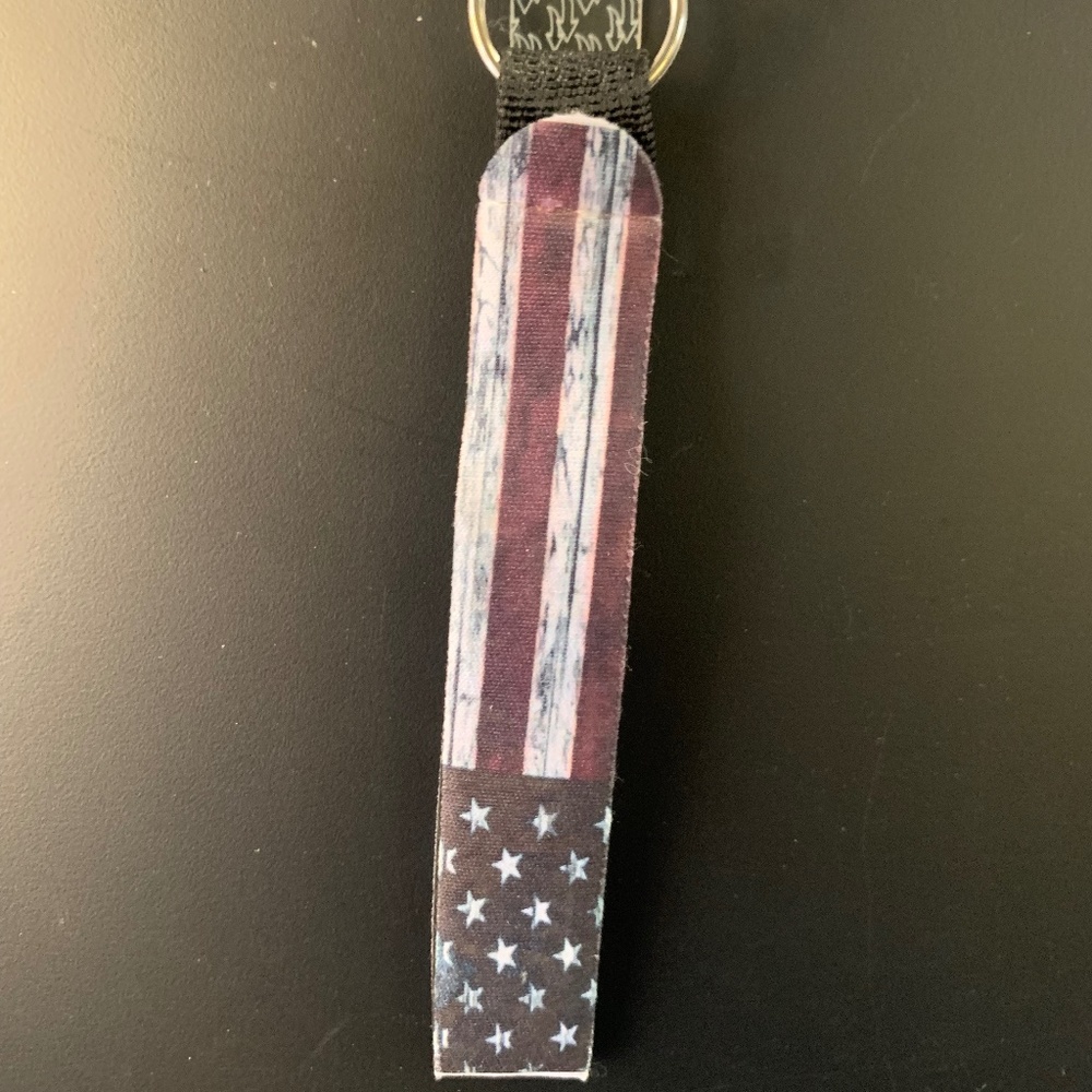 Distressed Flag Lanyard